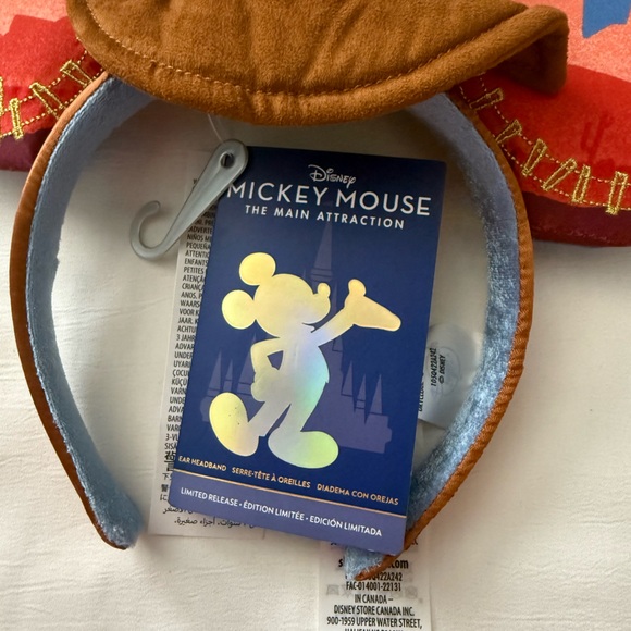 NWT Mickey Mouse Main Attraction Big Thunder Mountain Ears - Picture 3 of 6
